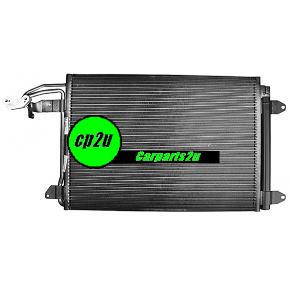 CONDENSER TO SUIT VOLKSWAGEN GOLF 6TH 2/2009–3/2013