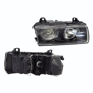 RIGHT HEAD LIGHT TO SUIT BMW 3 SERIES E36 11/1993–8/1998