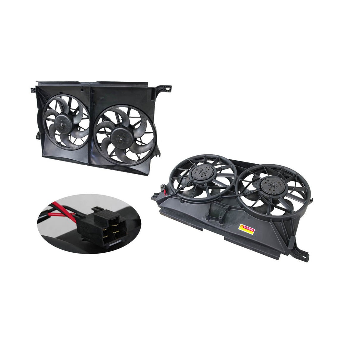 RADIATOR FAN ASSEMBLY TO SUIT FORD FALCON BA FG 10/2002–9/2006