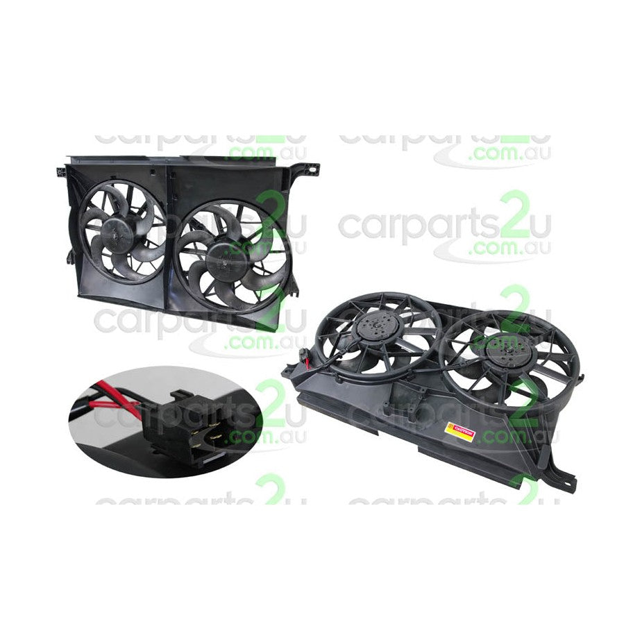 RADIATOR FAN ASSEMBLY TO SUIT FORD FALCON BA FG 10/2002–9/2006