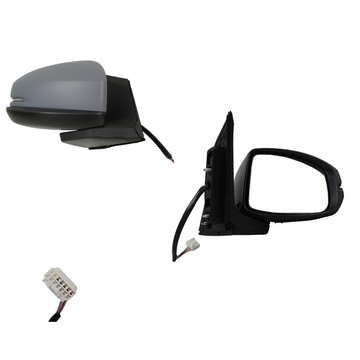 RIGHT FRONT DOOR MIRROR TO SUIT HONDA CITY GM 1/2014–4/2017