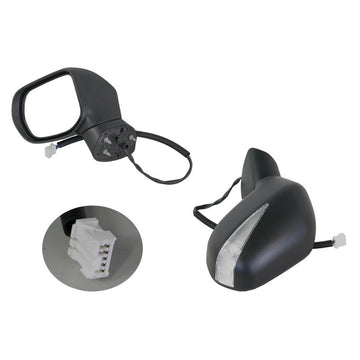 LEFT FRONT DOOR MIRROR TO SUIT HONDA CIVIC FD SEDAN 2/2006–2/2012