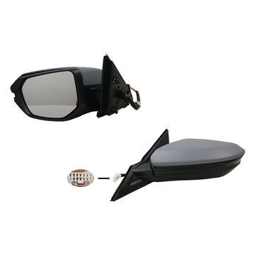 LEFT FRONT DOOR MIRROR TO SUIT HONDA CIVIC FC FK 6/2016–10/2021