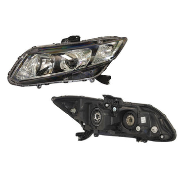 LEFT HEAD LIGHT TO SUIT HONDA CIVIC FB SEDAN 2/2012–5/2016