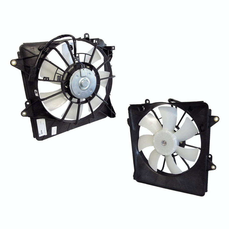 CONDENSER FAN ASSEMBLY TO SUIT HONDA JAZZ GE GP 5 DOOR HATCH 9/2008–6/2014