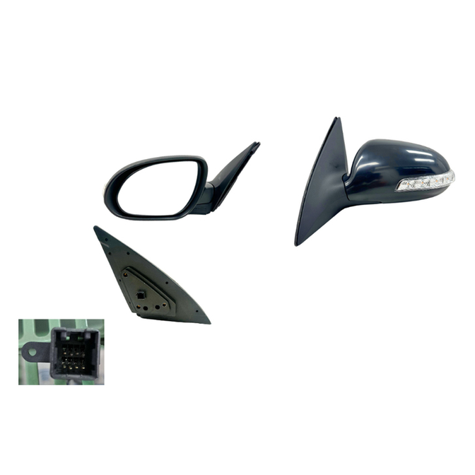LEFT FRONT DOOR MIRROR TO SUIT HYUNDAI I30 FD 8/2007–4/2012