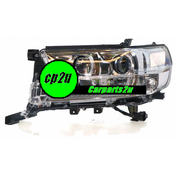 LEFT HEAD LIGHT TO SUIT TOYOTA LANDCRUISER 200 SERIES VX SAHARA 10/2015–3/2021