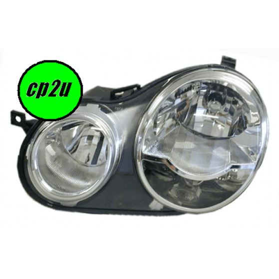 LEFT HEAD LIGHT TO SUIT VOLKSWAGEN POLO 9N 7/2002–10/2005