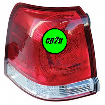 LEFT TAIL LIGHT TO SUIT TOYOTA LANDCRUISER 200 SERIES 8/2007–1/2012