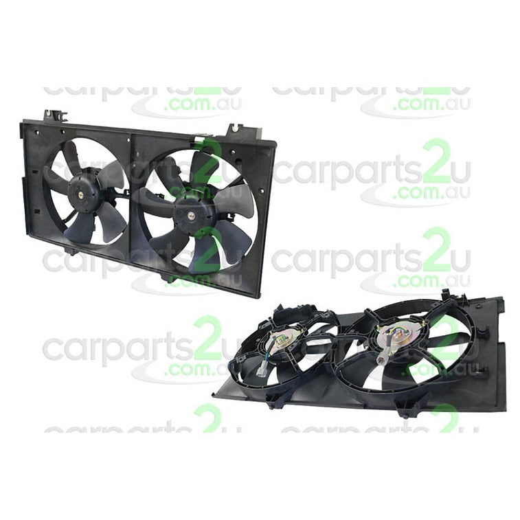 RADIATOR FAN ASSEMBLY TO SUIT MAZDA 3 BK 9/2003-4/2009 & MAZDA 6 GG GY 8/2002–7/2005