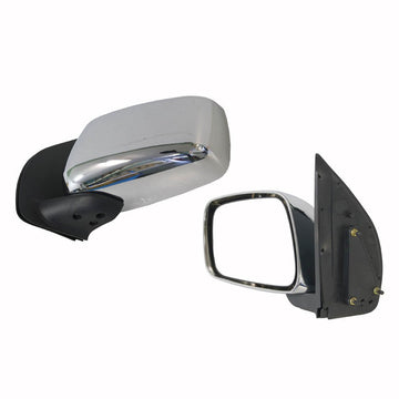 LEFT FRONT DOOR MIRROR TO SUIT NISSAN NAVARA D40T D40M UTILITY 5/2005–4/2015