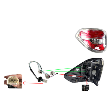LEFT TAIL LIGHT TO SUIT NISSAN PATROL Y62 12/2012–8/2019