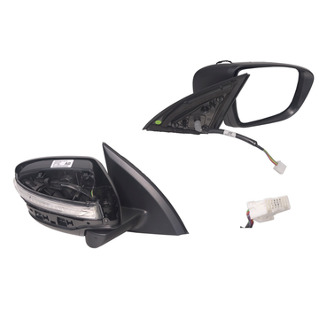 RIGHT FRONT DOOR MIRROR TO SUIT NISSAN QASHQAI J11 6/2014–6/2022