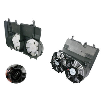 RADIATOR FAN ASSEMBLY TO SUIT TOYOTA HIACE TRH KDH VAN 1/2005–12/2013