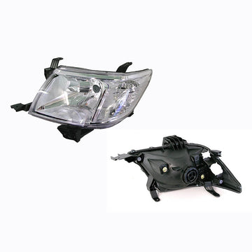 LEFT HEAD LIGHT TO SUIT TOYOTA HILUX UTILITY 7/2011–4/2015