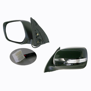 LEFT FRONT DOOR MIRROR TO SUIT TOYOTA PRADO 150 WAGON 8/2009–10/2011