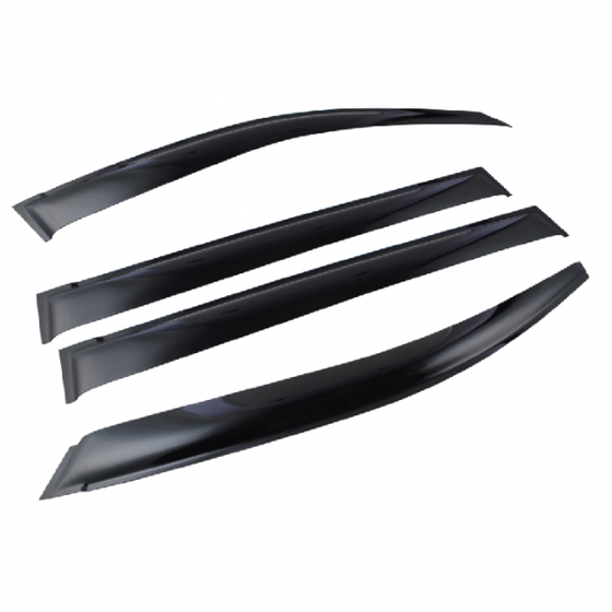 WEATHER SHIELDS TO SUIT TOYOTA LANDCRUISER 200 SERIES WAGON 8/2007–10/2015