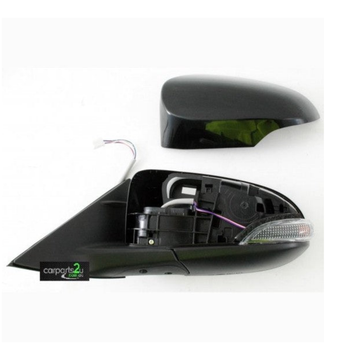 LEFT FRONT DOOR MIRROR TO SUIT TOYOTA AURION GSV50 4/2012–5/2015