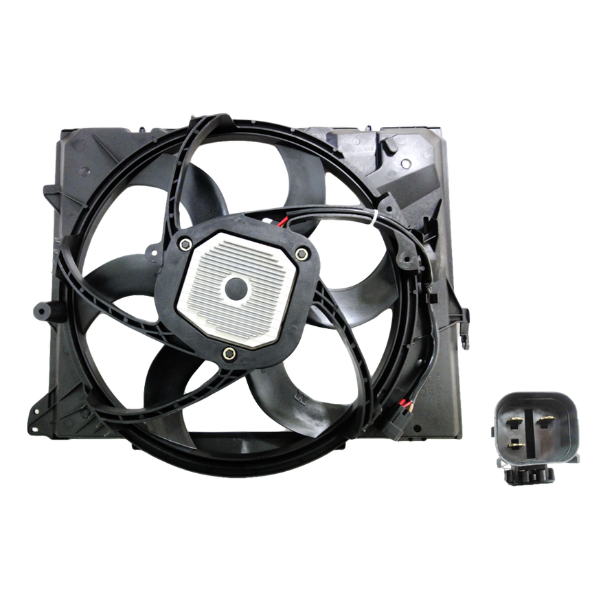 RADIATOR FAN ASSEMBLY TO SUIT BMW 1 SERIES E87 10/2004–5/2007