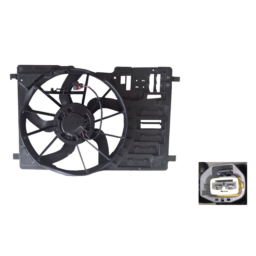 RADIATOR FAN ASSEMBLY TO SUIT FORD KUGA TF 4/2013–9/2016