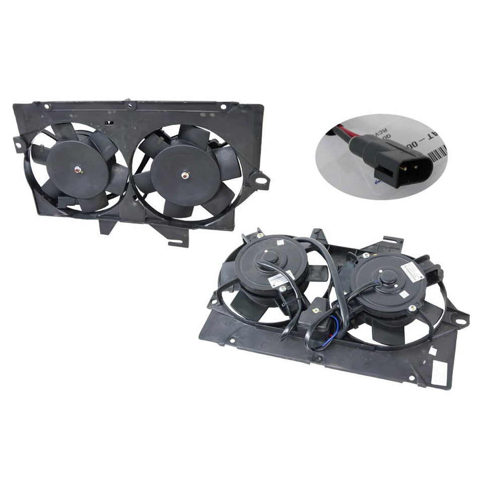 CONDENSER FAN ASSEMBLY TO SUIT FORD TRANSIT VAN VH VJ VAN 8/2000–8/2006