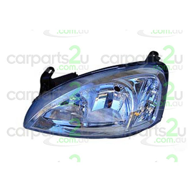 LEFT HEAD LIGHT TO SUIT HOLDEN BARINA XC 3/2001–11/2005