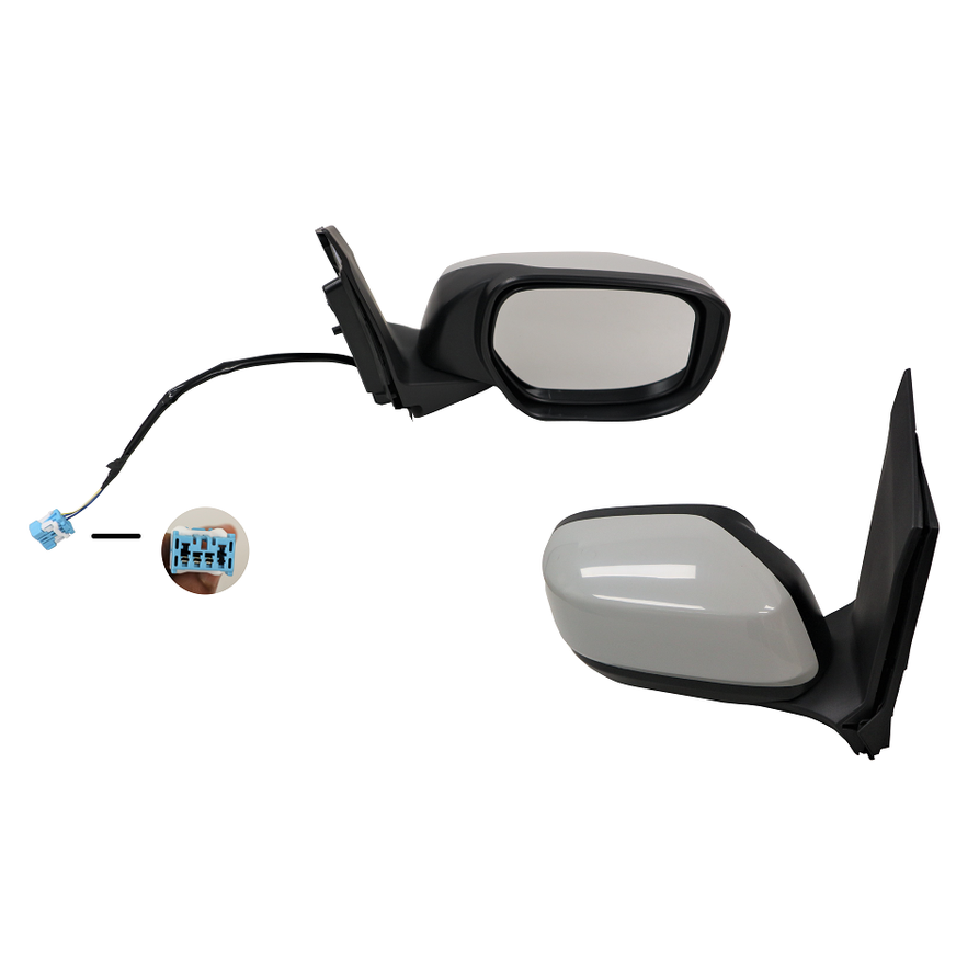 RIGHT FRONT DOOR MIRROR TO SUIT HONDA CITY GM 10/2004–12/2013