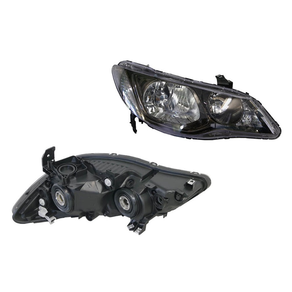 RIGHT HEAD LIGHT TO SUIT HONDA CIVIC FD SEDAN 1/2009–2/2012