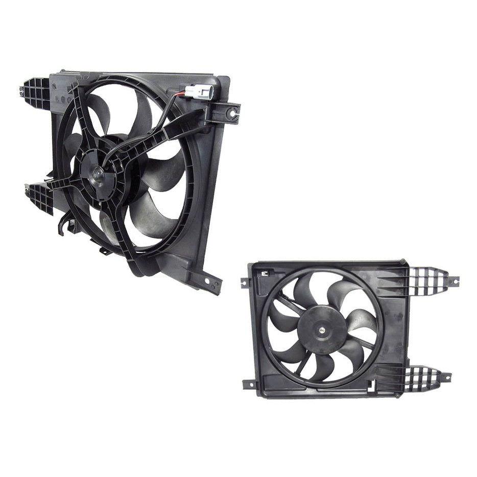 RADIATOR FAN ASSEMBLY TO SUIT HOLDEN BARINA TK 6/2008–12/2012