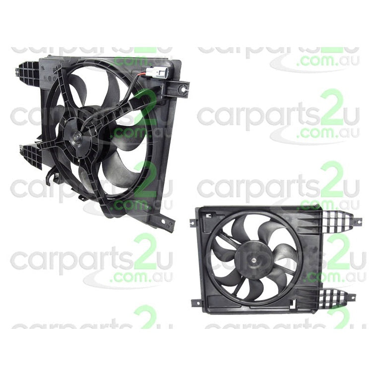 RADIATOR FAN ASSEMBLY TO SUIT HOLDEN BARINA TK 6/2008–12/2012