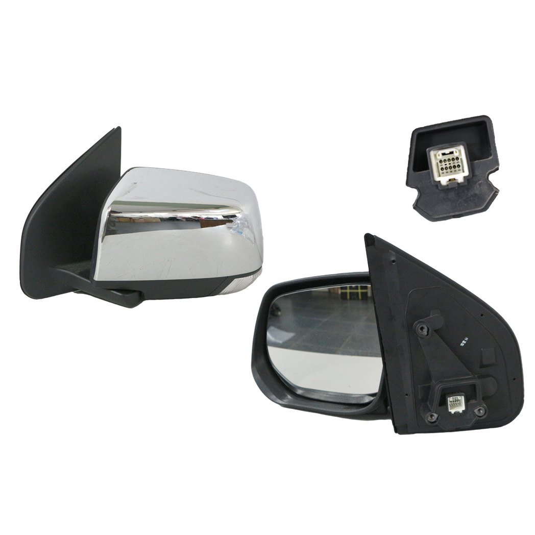 LEFT FRONT DOOR MIRROR TO SUIT HOLDEN COLORADO RG 6/2012–9/2016