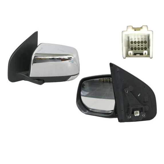 LEFT FRONT DOOR MIRROR TO SUIT HOLDEN COLORADO RG 7/2016–CURRENT