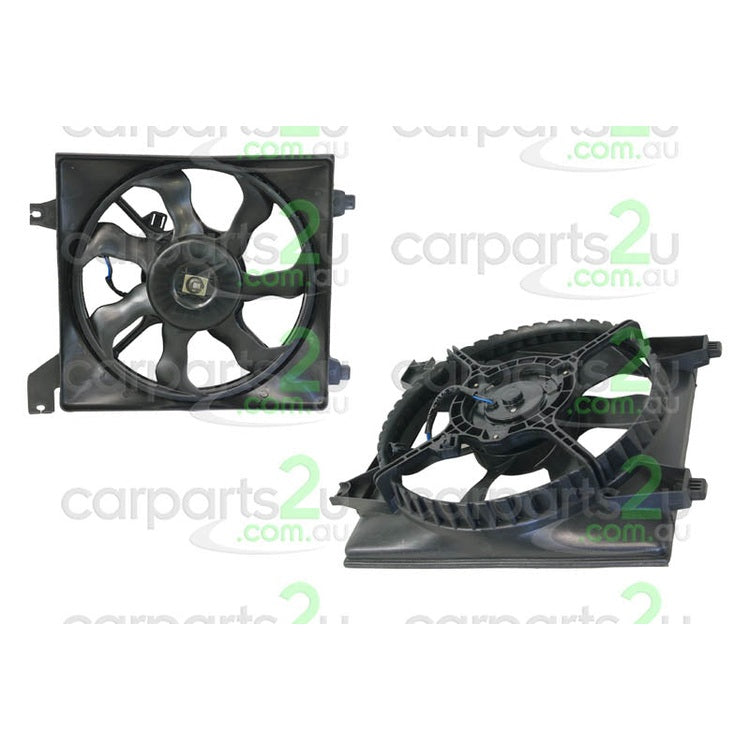 RADIATOR FAN ASSEMBLY TO SUIT HYUNDAI ACCENT MC 5/2006–12/2009