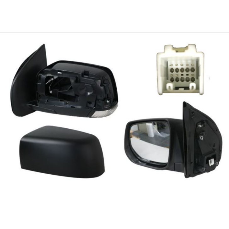 LEFT FRONT DOOR MIRROR TO SUIT ISUZU MU-X SERIES 11/2013–1/2017