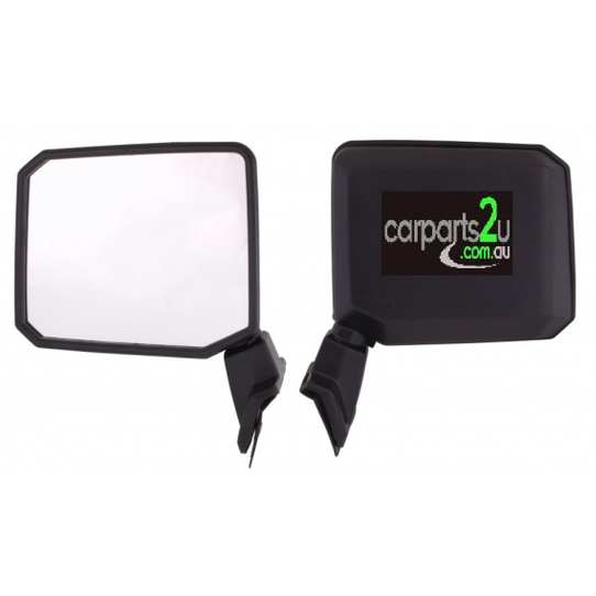 LEFT FRONT DOOR MIRROR TO SUIT TOYOTA LANDCRUISER 70 SERIES 11/1984–8/1999