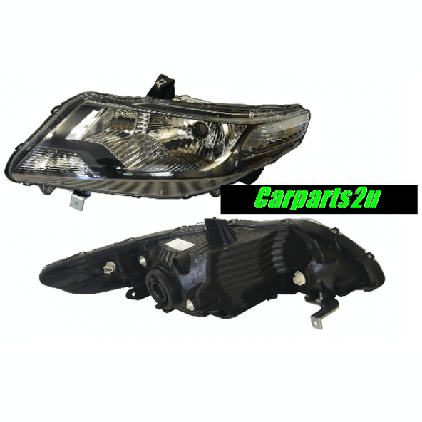 LEFT HEAD LIGHT TO SUIT HONDA CITY GM SEDAN 1/2009–12/2013