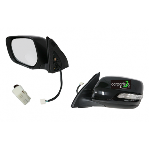 LEFT FRONT DOOR MIRROR TO SUIT TOYOTA PRADO 150 WAGON 8/2013–CURRENT