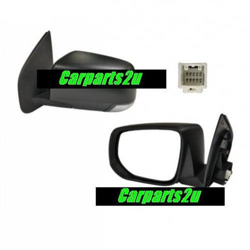 LEFT FRONT DOOR MIRROR TO SUIT ISUZU D-MAX UTILITY 6/2012–1/2017