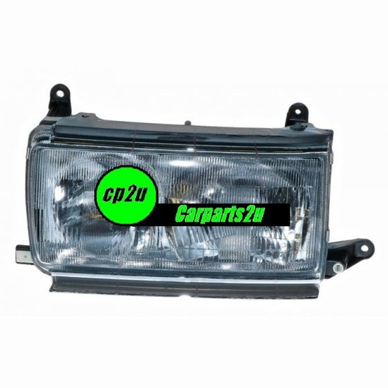 LEFT HEAD LIGHT TO SUIT TOYOTA LANDCRUISER 80 SERIES 1/1990–12/1994