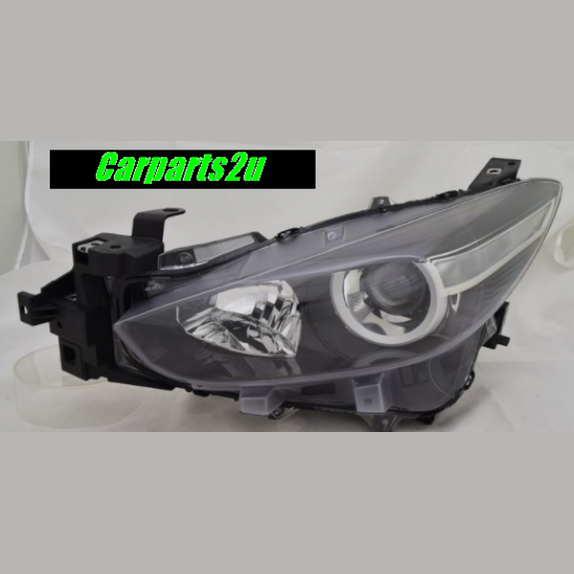 LEFT HEAD LIGHT TO SUIT MAZDA 3 BN NEO MAXX TOURING SP25 8/2016–4/2019