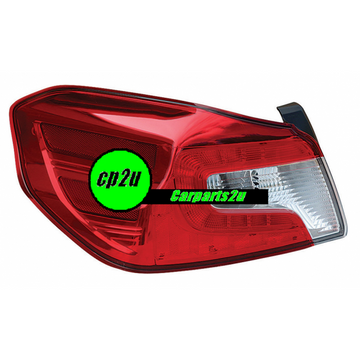 LEFT TAIL LIGHT TO SUIT SUBARU WRX/STI VA SEDAN 3/2014–CURRENT