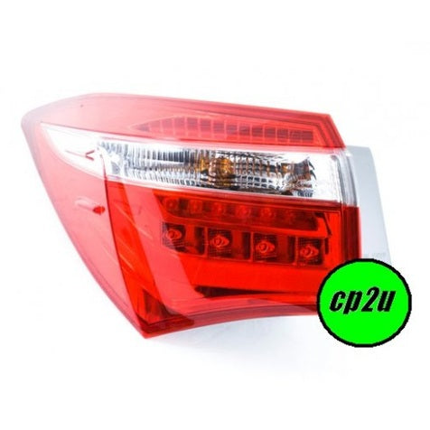 LEFT TAIL LIGHT TO SUIT TOYOTA COROLLA ZRE172 12/2013–11/2016