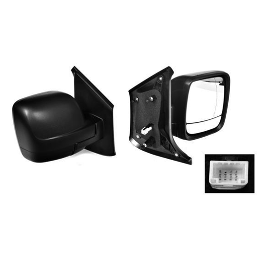 RIGHT FRONT DOOR MIRROR TO SUIT MITSUBISHI EXPRESS SN 3/2020–CURRENT