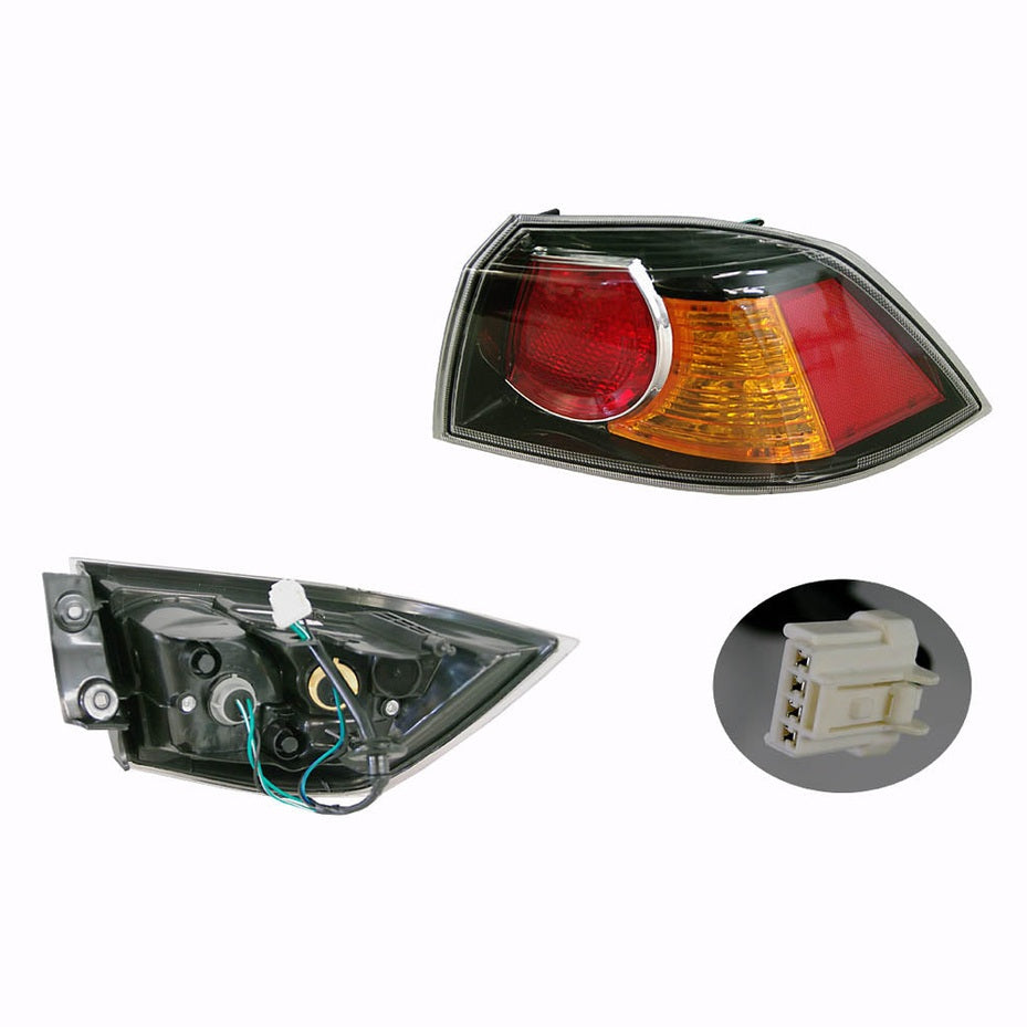 RIGHT TAIL LIGHT TO SUIT MITSUBISHI LANCER CJ SEDAN 8/2009–3/2014