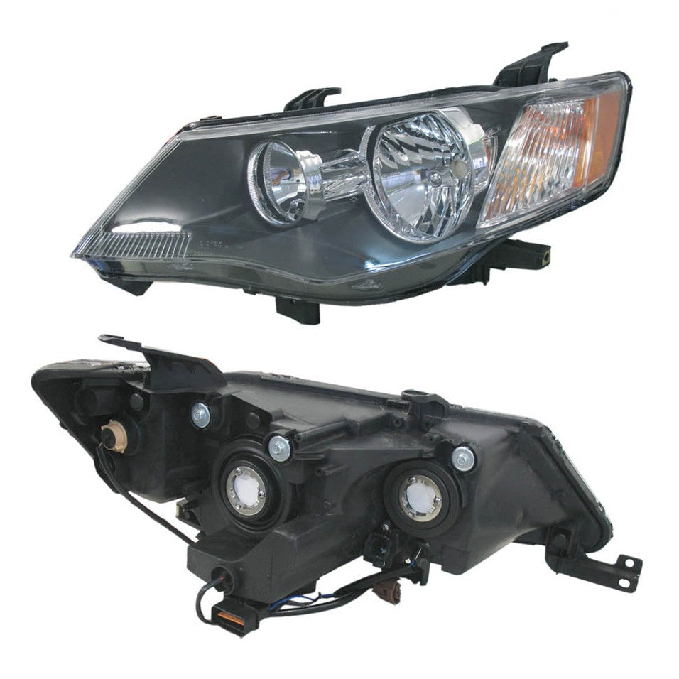 LEFT HEAD LIGHT TO SUIT MITSUBISHI OUTLANDER ZG WAGON 11/2006–10/2009