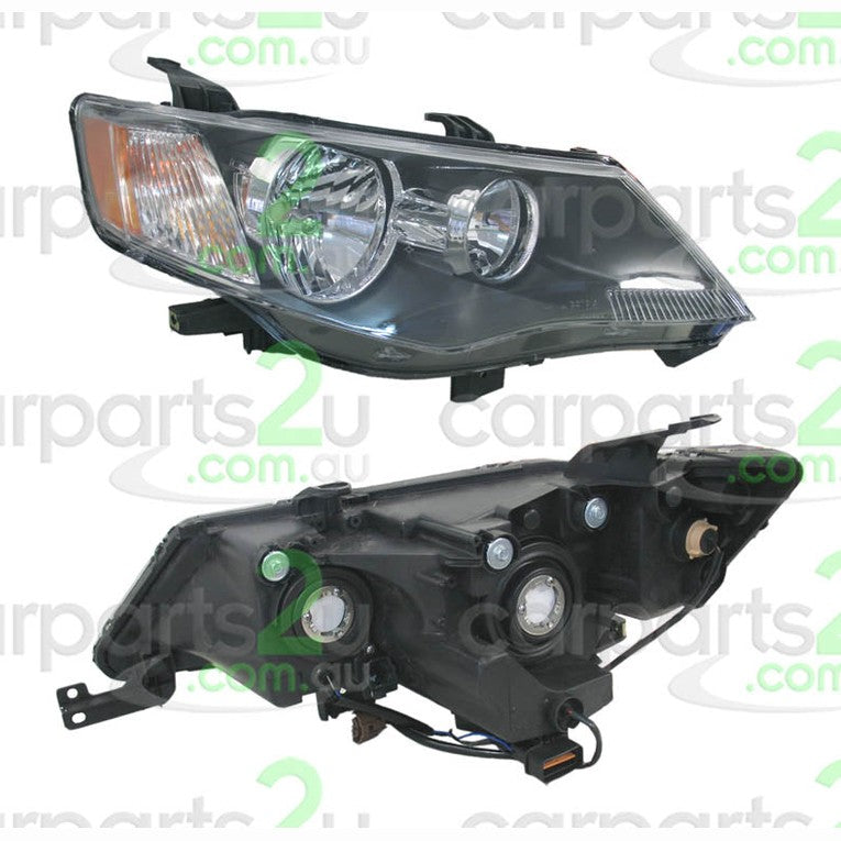 RIGHT HEAD LIGHT TO SUIT MITSUBISHI OUTLANDER ZG WAGON 11/2006–10/2009