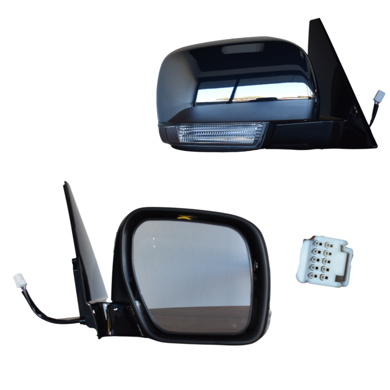 RIGHT FRONT DOOR MIRROR TO SUIT MITSUBISHI PAJERO NS NT NW NX 7/2006–9/2011