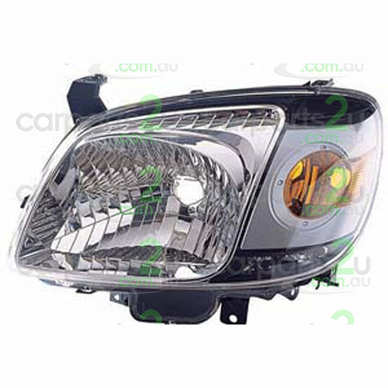 LEFT HEAD LIGHT TO SUIT MAZDA BT-50 UN UTILITY 5/2006–7/2008