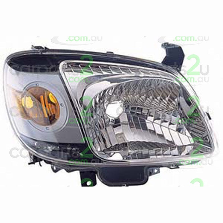 RIGHT HEAD LIGHT TO SUIT MAZDA BT-50 UN UTILITY 5/2006–7/2008