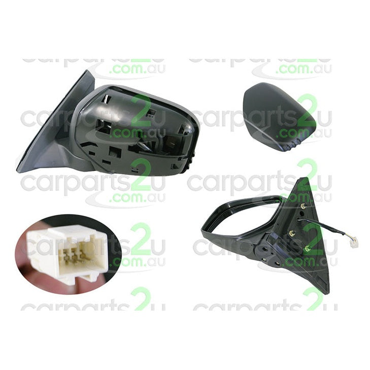 LEFT FRONT DOOR MIRROR TO SUIT MITSUBISHI TRITON ML MN UTILITY 6/2006–3/2015